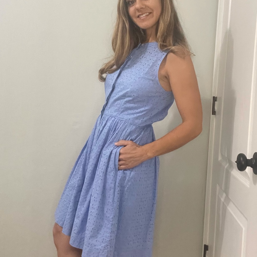 HP ! 💙 J Crew eyelet dress